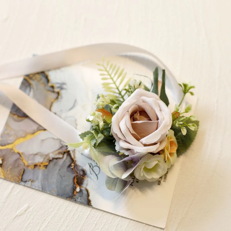 Wedding Flowers Wrist Corsages - Image 2