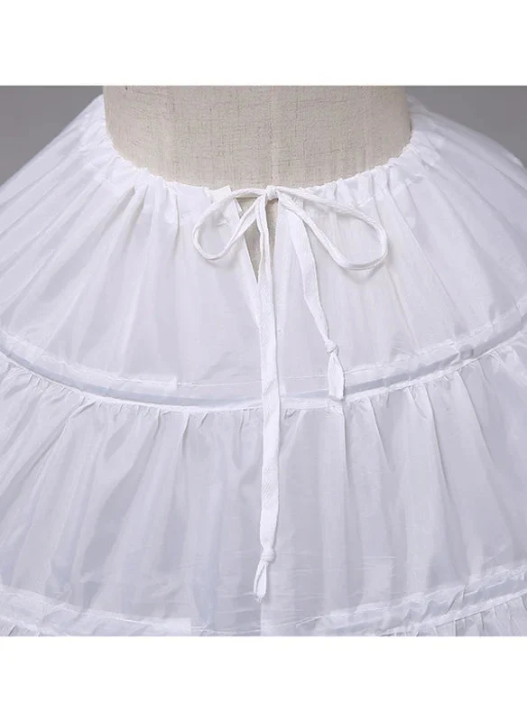 Women Ball Gown Slip Polyester 1 Tiers Petticoats - Image 3