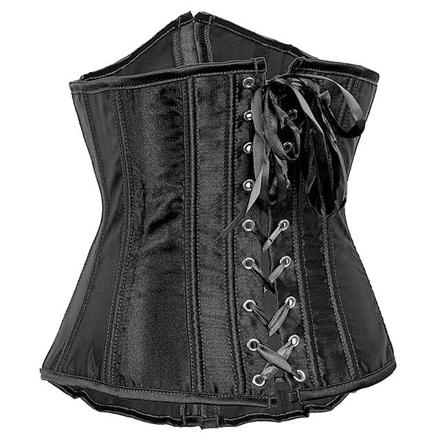 Women's Underbust Satin Corsets for Wedding Party Birthday - Image 2