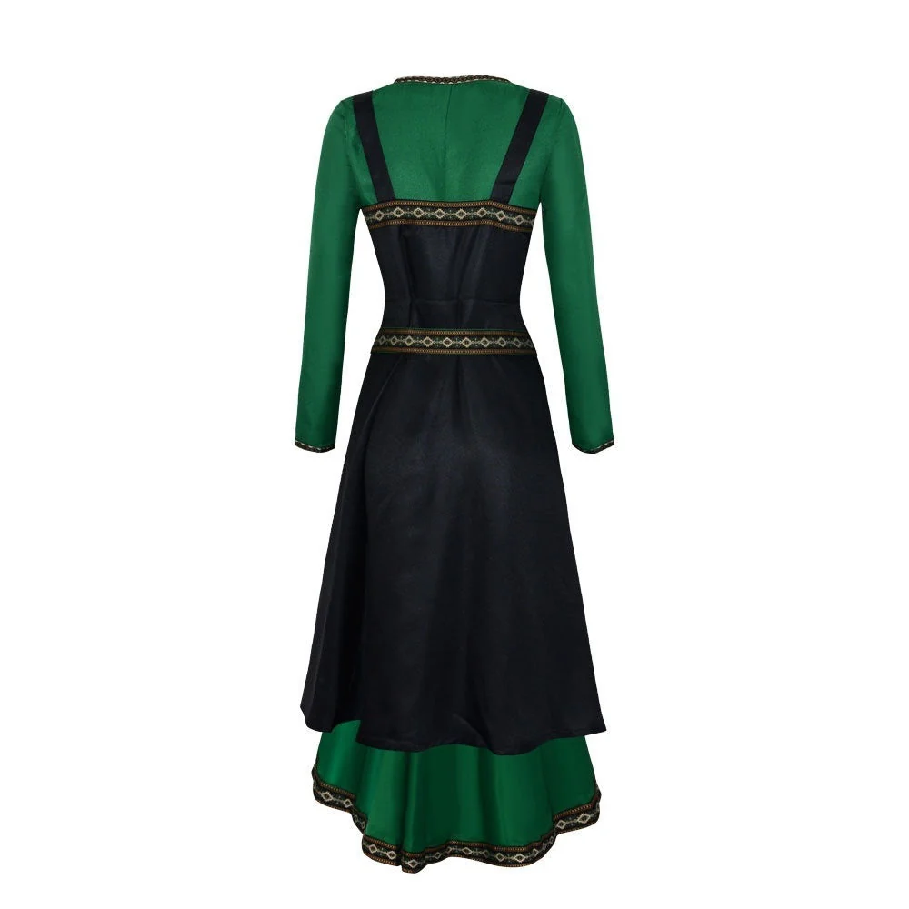 Women's Celtic Viking Fantasy Halloween Carnival Masquerade Party / Evening Festival Medieval Renaissance Cocktail Prom Dress - Image 2