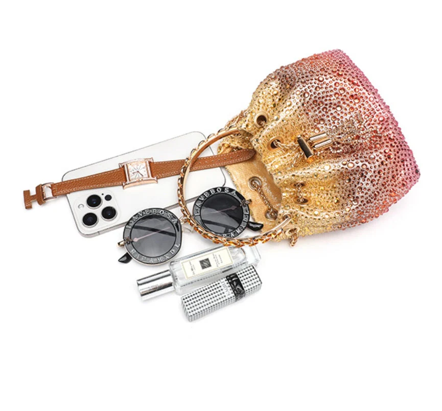 Women's Clutches & Wedding Evening Bags Tassels Rhinestone - Image 3