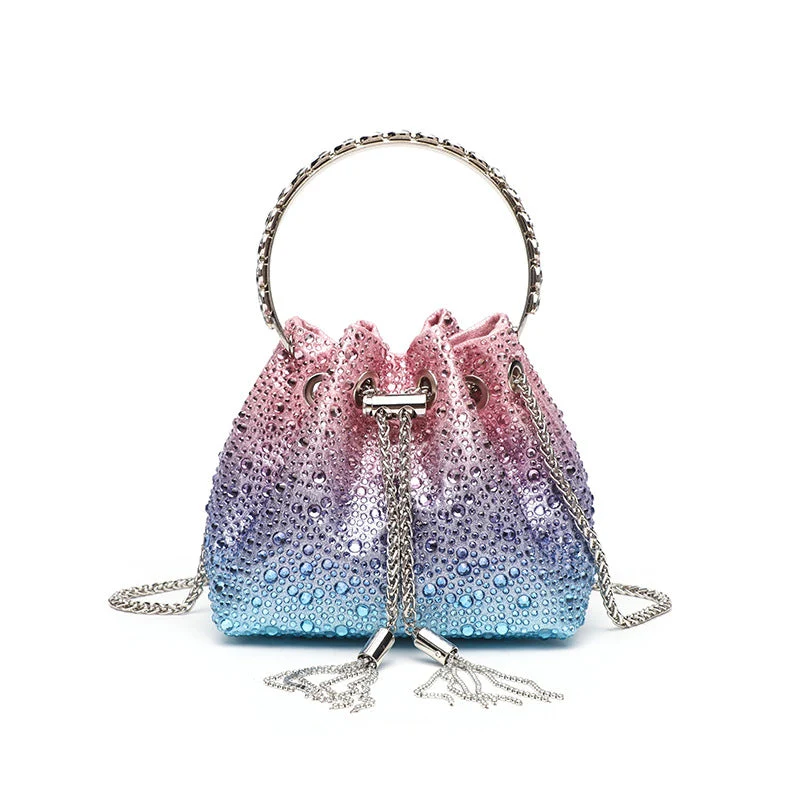 Women's Clutches & Wedding Evening Bags Tassels Rhinestone - Image 4
