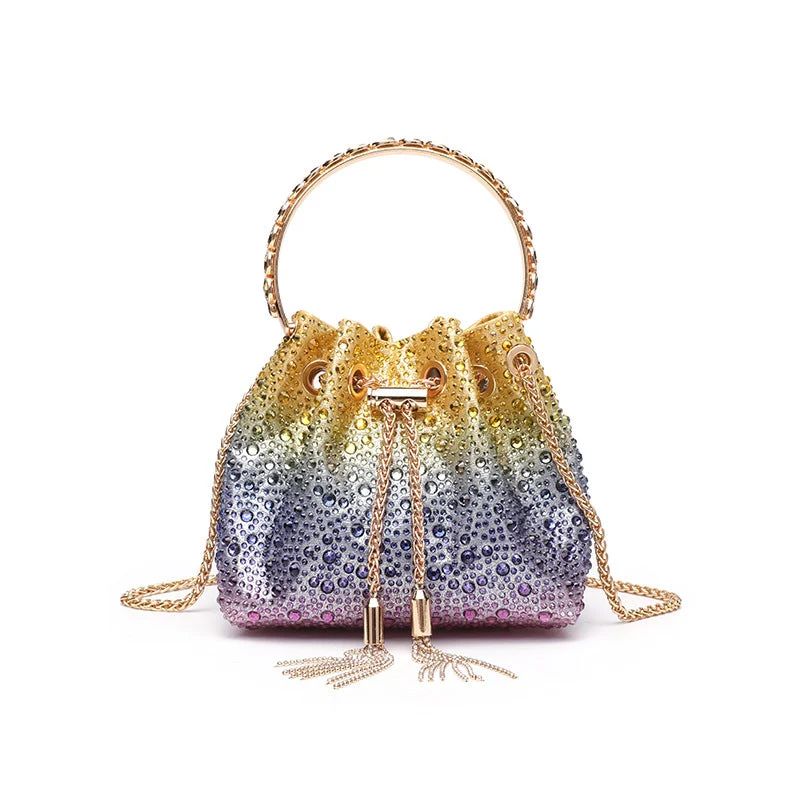 Women's Clutches & Wedding Evening Bags Tassels Rhinestone - Image 7