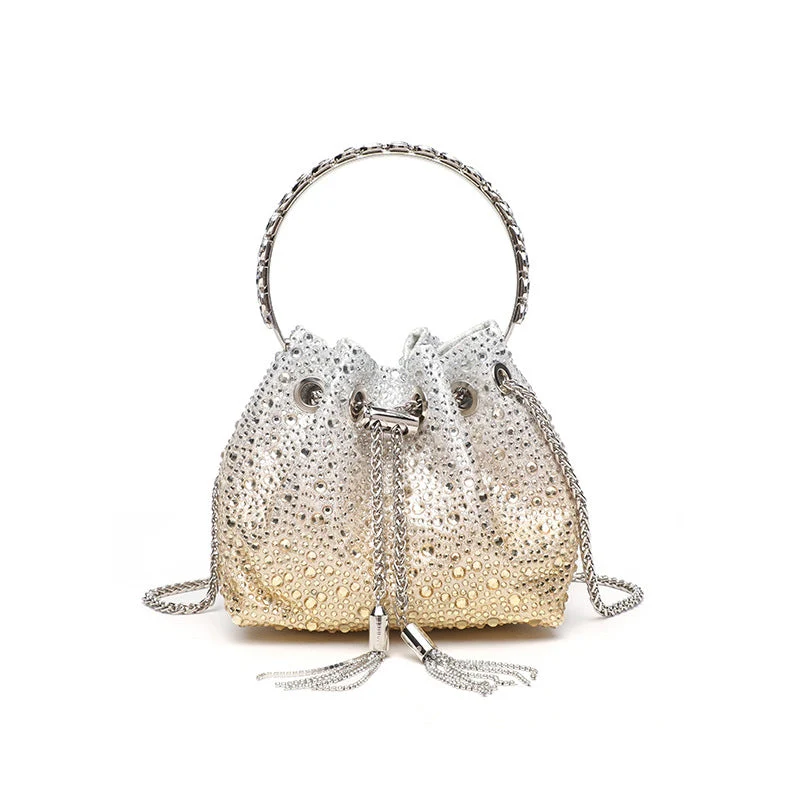 Women's Clutches & Wedding Evening Bags Tassels Rhinestone - Image 9