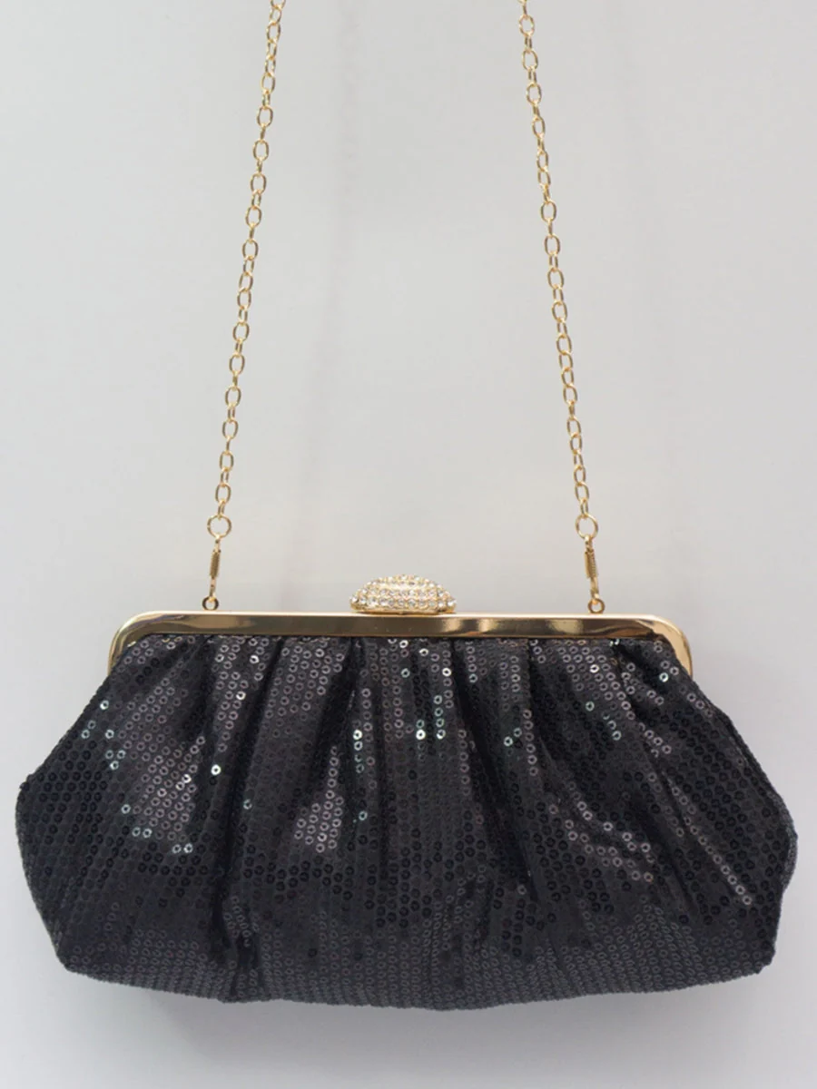 Women's Clutches & Wedding Sequins Evening Cocktail Bags Sparkling - Image 2