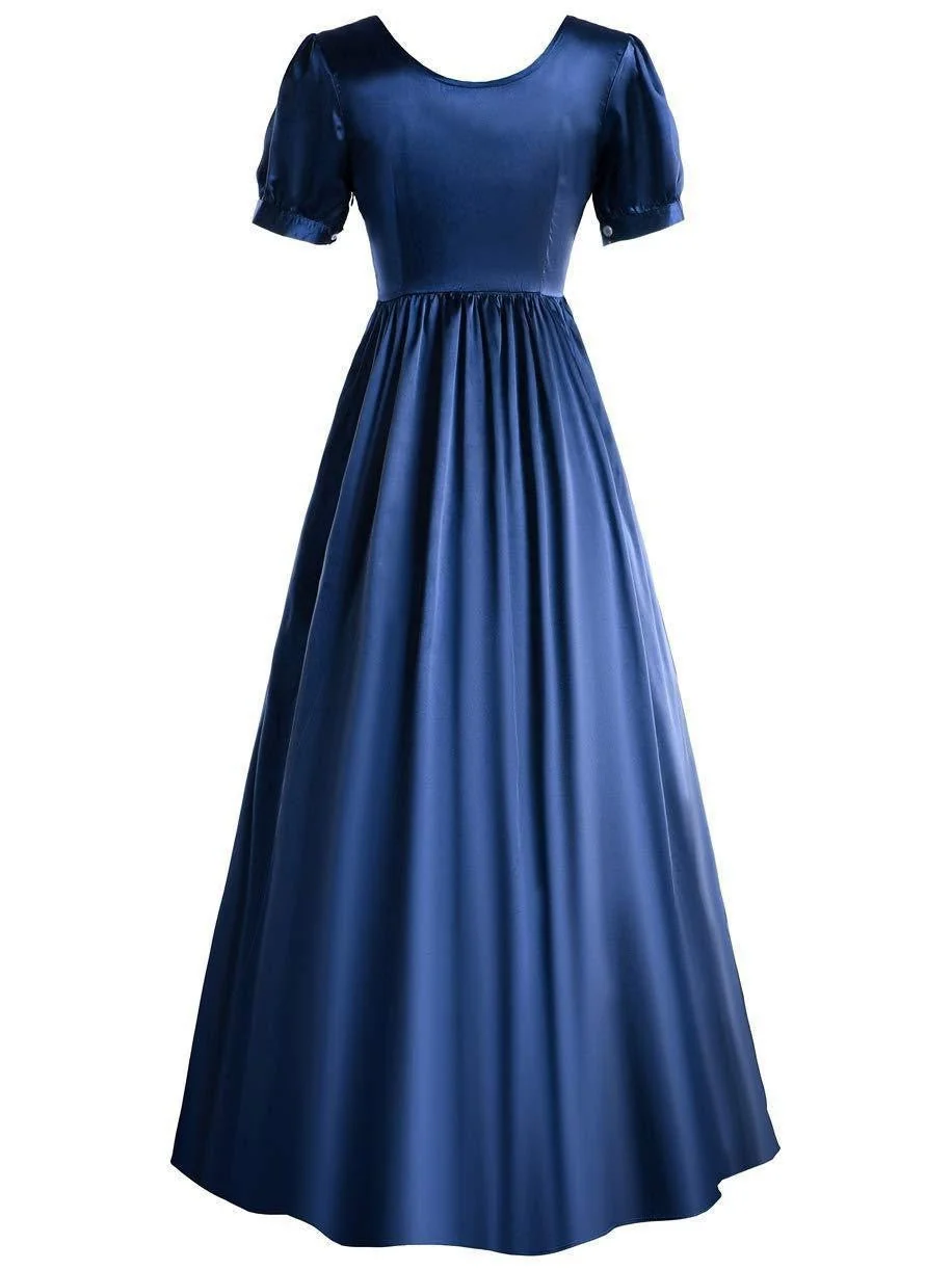 Women's Girls' Costume Cosplay Party Masquerade Victorian Medieval Renaissance Cocktail Vintage Dress - Image 4