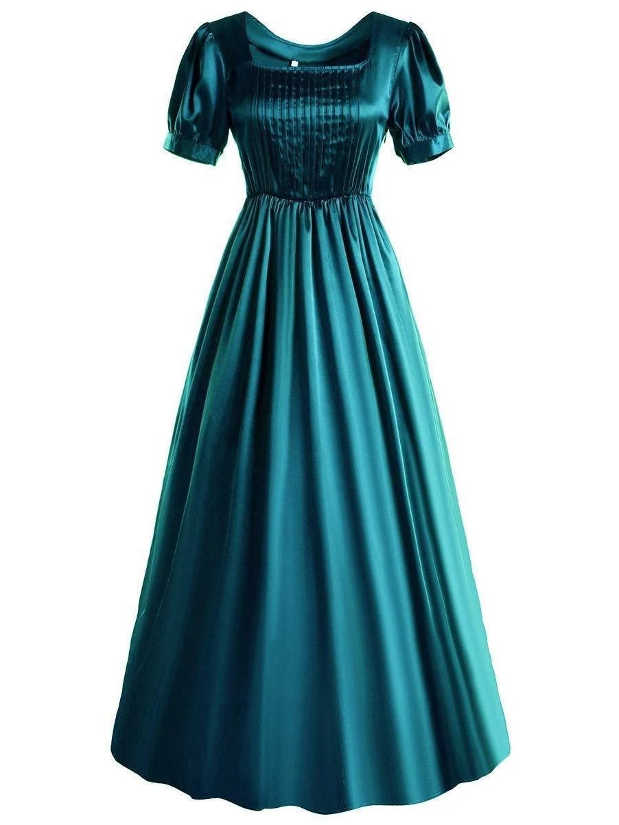 Women's Girls' Costume Cosplay Party Masquerade Victorian Medieval Renaissance Cocktail Vintage Dress - Image 5