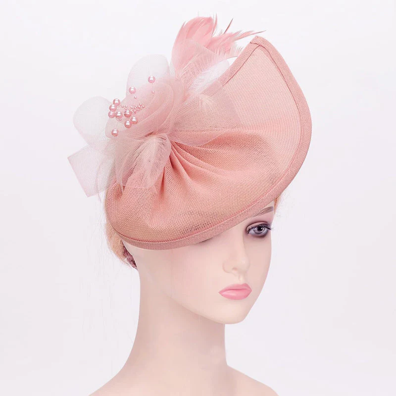Women's Retro Tulle Veil Fascinator Floral Hat/Headpiece For Party - Image 6